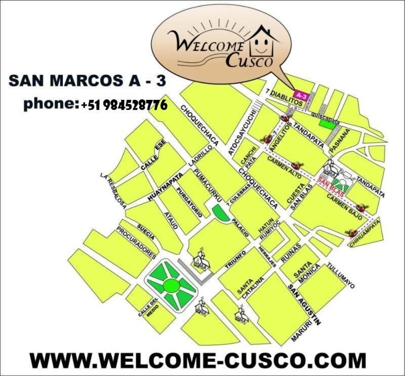 Welcome Cusco Hostel Bagian luar foto